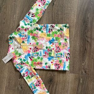 Lilly Pulitzer Vibrant Disney Love with Pink and Green